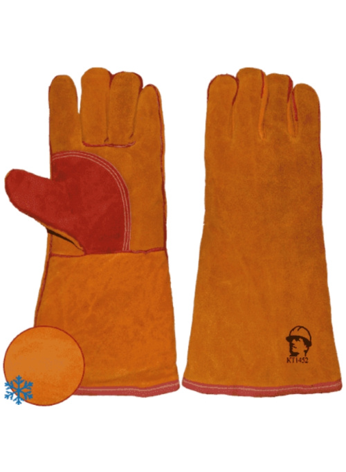 Краги спилковые «КРА 540» утепленные